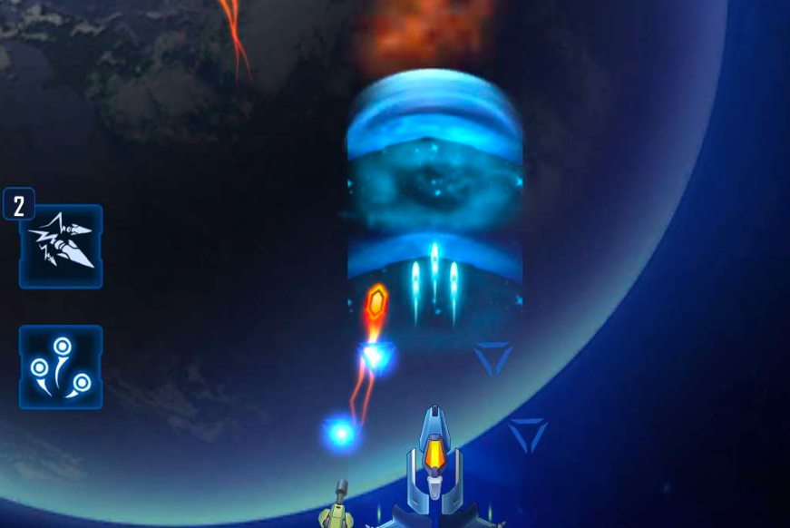 超维破解！《太空射手v1.3.79》内置菜单逆天升级→‌无限护盾+AI自瞄‌