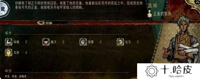 《苏丹的游戏》盖斯有哪些事件-正直的官员盖斯事件汇总