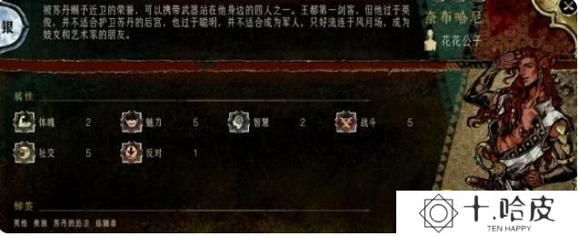 《苏丹的游戏》奈布哈尼有哪些事件-奈布哈尼事件汇总